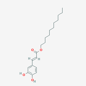 molecular formula C20H30O4 B1668641 Daphnecinnamte B 