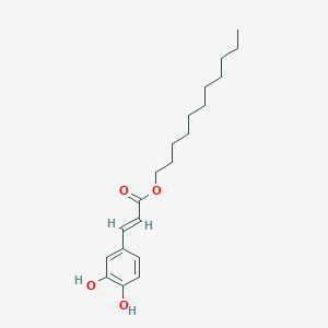 molecular formula C20H30O4 B1668641 Caffeic acid undecyl ester CAS No. 325148-07-0