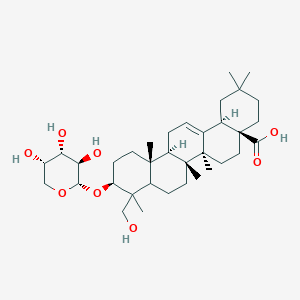 molecular formula C35H56O8 B1668642 Cauloside A CAS No. 17184-21-3