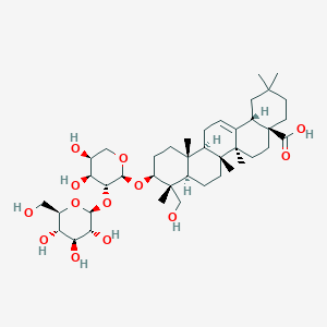 molecular formula C41H66O13 B1668643 棒叶皂苷 C CAS No. 20853-58-1