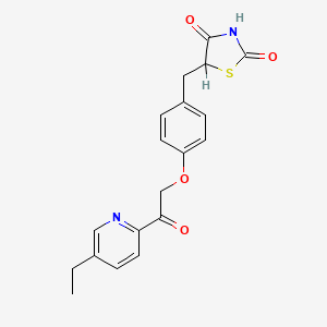 molecular formula C19H18N2O4S B1668645 MSDC 0160 CAS No. 146062-49-9