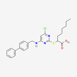 molecular formula C25H28ClN3O2S B1668652 CAY10589 CAS No. 1077626-52-8