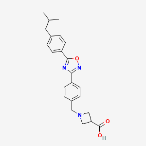 molecular formula C23H25N3O3 B1668656 CAY10734 CAS No. 635701-59-6