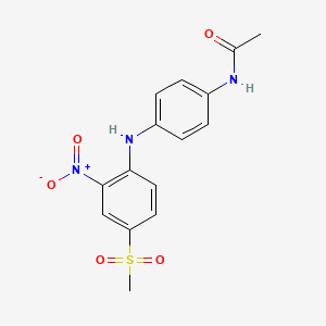 N-(4-{[4-(methylsulfonyl)-2-nitrophenyl]amino}phenyl)acetamide