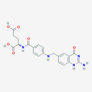 molecular formula C21H21N5O6 B1668667 CB 3705 CAS No. 5854-11-5