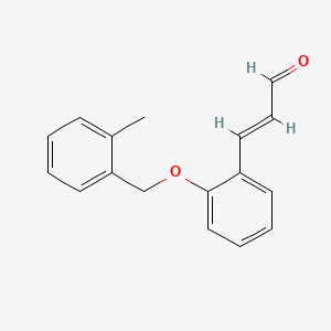 molecular formula C17H16O2 B1668671 CB-403 CAS No. 302356-18-9