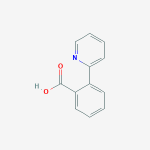 molecular formula C11H9NO2 B1668698 2-(Pyridin-2-YL)benzoic acid CAS No. 13764-20-0