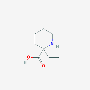 molecular formula C8H15NO2 B166870 2-Ethylpiperidine-2-carboxylic acid CAS No. 1227465-64-6