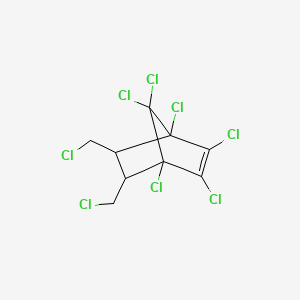 molecular formula C9H6Cl8 B1668709 Chlorbicyclen CAS No. 2550-75-6