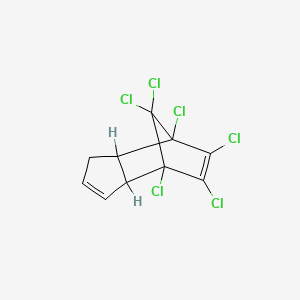 molecular formula C10H6Cl6 B1668713 Chlordene CAS No. 3734-48-3