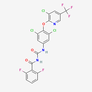 molecular formula C20H9Cl3F5N3O3 B1668723 Chlorfluazuron CAS No. 71422-67-8