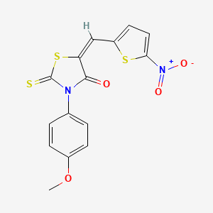 molecular formula C15H10N2O4S3 B1668732 CCF642 