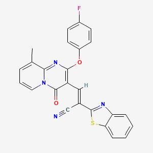 molecular formula C25H15FN4O2S B1668738 CCG-63808 CAS No. 620113-73-7