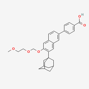 molecular formula C31H34O5 B1668753 CD2665 CAS No. 170355-78-9