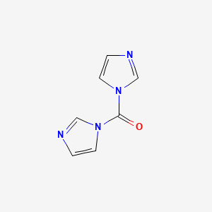 molecular formula C7H6N4O B1668759 1,1'-Carbonyldiimidazole CAS No. 530-62-1