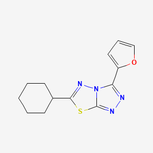 molecular formula C13H14N4OS B1668765 Cardionogen 1 CAS No. 577696-37-8