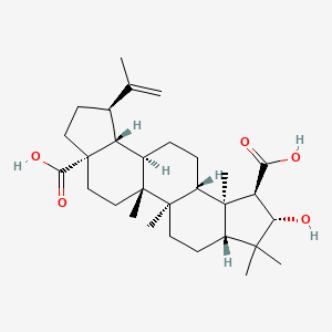 molecular formula C30H46O5 B1668772 Ceanothic acid CAS No. 21302-79-4