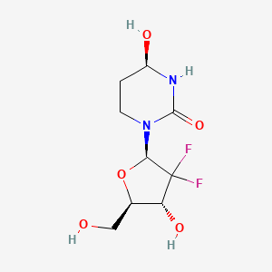 molecular formula C9H14F2N2O5 B1668773 Cedazuridine CAS No. 1141397-80-9