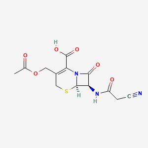 molecular formula C13H13N3O6S B1668779 Cefacetrile CAS No. 10206-21-0