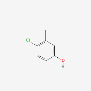 molecular formula C7H7ClO<br>C6H3OHCH3Cl<br>C7H7ClO B1668792 Chlorocresol CAS No. 59-50-7