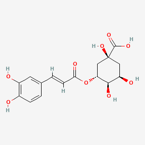 molecular formula C16H18O9 B1668797 绿原酸 CAS No. 327-97-9