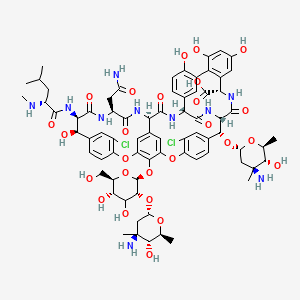 molecular formula C73H88Cl2N10O26 B1668801 Chloroorienticin A CAS No. 118395-73-6
