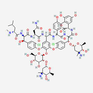 molecular formula C73H88Cl2N10O26 B1668801 氯厄莫霉素 CAS No. 118395-73-6