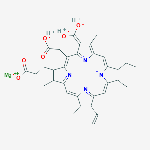 molecular formula C34H34MgN4O6 B1668803 Chlorophyllin A CAS No. 15611-43-5