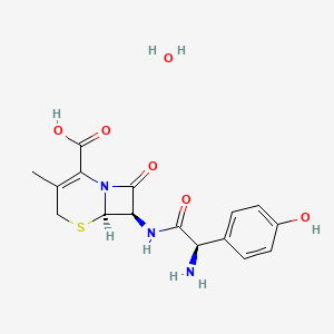 molecular formula C16H19N3O6S B1668808 Cefadroxil monohydrate CAS No. 66592-87-8