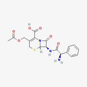 molecular formula C18H19N3O6S B1668811 Cefaloglycin CAS No. 3577-01-3
