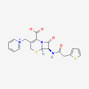 molecular formula C19H17N3O4S2 B1668813 Cephaloridine CAS No. 50-59-9