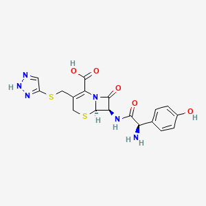 molecular formula C18H18N6O5S2 B1668820 Cefatrizine CAS No. 51627-14-6