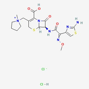 molecular formula C19H26Cl2N6O5S2 B1668828 Axepim CAS No. 107648-80-6