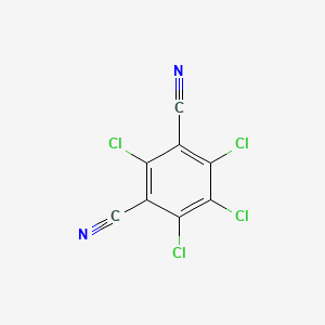 molecular formula C8Cl4N2 B1668833 Chlorothalonil CAS No. 1897-45-6