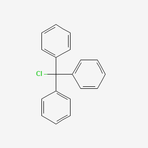 molecular formula C19H15CL B1668838 Chlorotriphenylmethane CAS No. 76-83-5