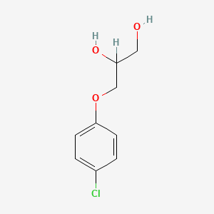 molecular formula C9H11ClO3 B1668841 氯苯甘醇 CAS No. 104-29-0