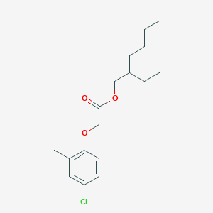molecular formula C17H25ClO3 B166886 MCPA-2-乙基己酯 CAS No. 29450-45-1