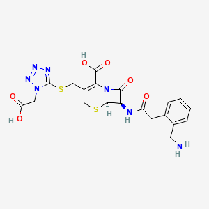 molecular formula C20H21N7O6S2 B1668862 Ceforanide CAS No. 60925-61-3