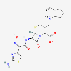 molecular formula C22H22N6O5S2 B1668871 Cefpirome CAS No. 84957-29-9