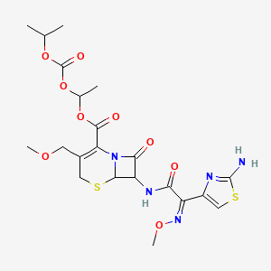 molecular formula C21H27N5O9S2 B1668872 Cefpodoxime Proxetil CAS No. 87239-81-4
