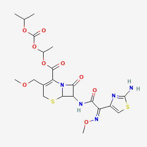 molecular formula C21H27N5O9S2 B1668872 Cefpodoxime proxetil CAS No. 87239-81-4