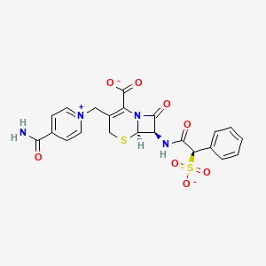 molecular formula C22H20N4NaO8S2 B1668878 CID 87273325 CAS No. 52152-93-9
