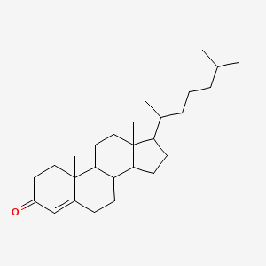 molecular formula C27H44O B1668897 Cholest-4-en-3-one CAS No. 601-57-0