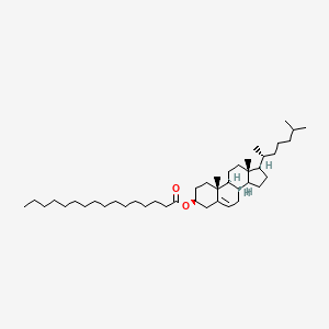 molecular formula C43H76O2 B1668899 Cholesteryl palmitate CAS No. 601-34-3