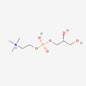 molecular formula C8H21NO6P+ B1668901 磷脂酰胆碱 CAS No. 28319-77-9