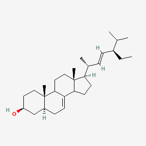 molecular formula C29H48O B1668904 Chondrillasterol CAS No. 481-17-4