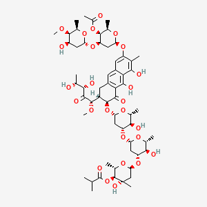 molecular formula C59H86O26 B1668907 Chromomycin A2 CAS No. 6992-70-7