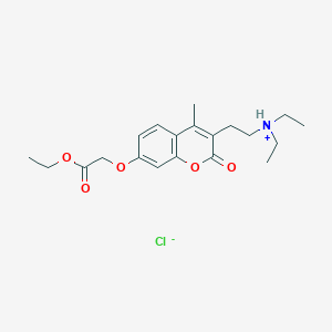 molecular formula C20H28ClNO5 B1668908 Chromonar hydrochloride CAS No. 655-35-6