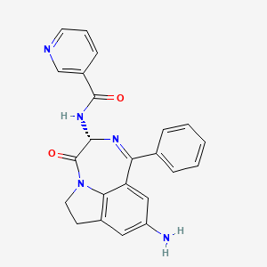 molecular formula C23H19N5O2 B1668929 CI-1044 CAS No. 197894-84-1