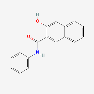 molecular formula C17H13NO2 B1668939 3-Hydroxy-2-naphthanilide CAS No. 92-77-3